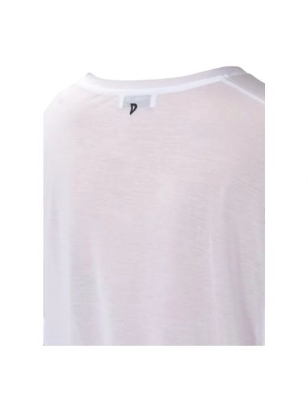 Camisa de algodón Dondup blanco
