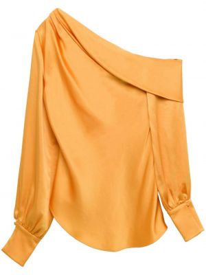 Асиметрична блуза Simkhai жълто