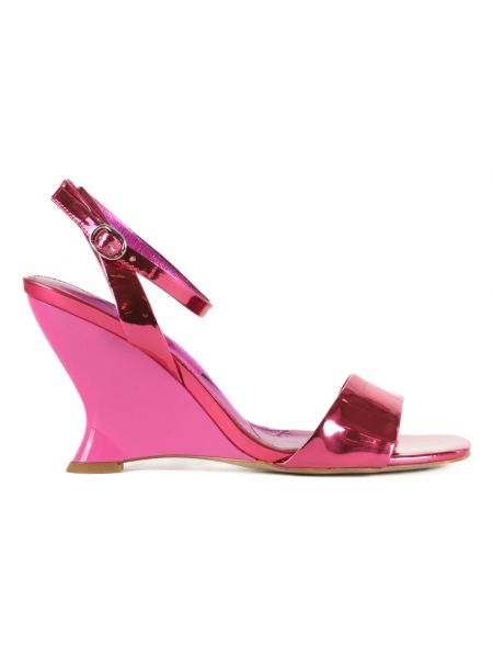 Sandale mit absatz mit hohem absatz Emanuelle Vee pink