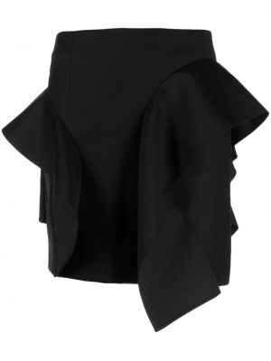 Μάλλινη φούστα mini Jnby μαύρο
