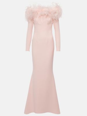 Φόρεμα με φτερά Safiyaa ροζ
