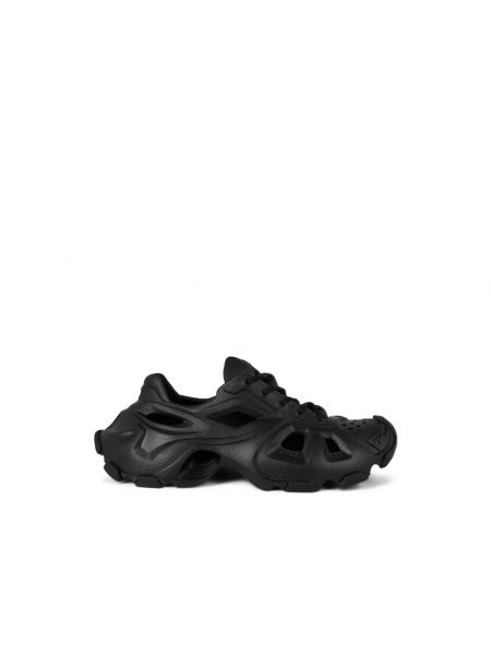 Sneakersy sznurowane koronkowe Balenciaga czarne