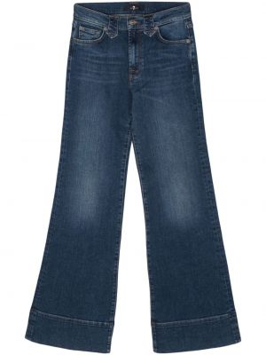 Džinsi bootcut 7 For All Mankind zils