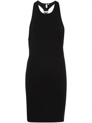 Mini obleka Calvin Klein črna
