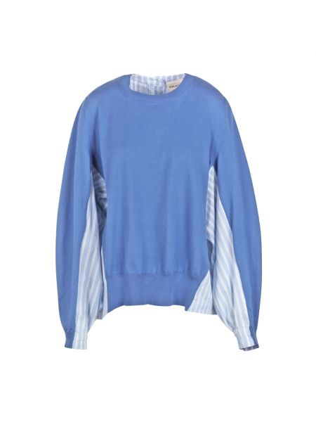 Sweter Semicouture niebieski