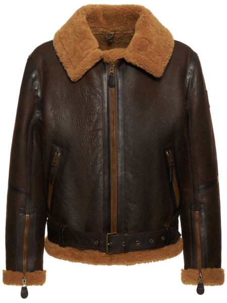 Jakke med belte Belstaff brun