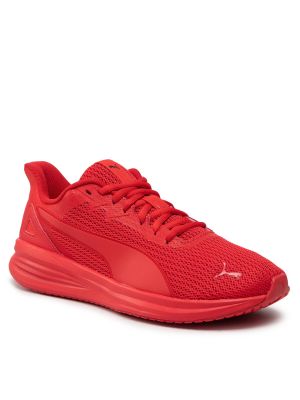 Sneakers με διαφανεια Puma κόκκινο
