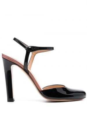 Полуотворени обувки Francesco Russo черно
