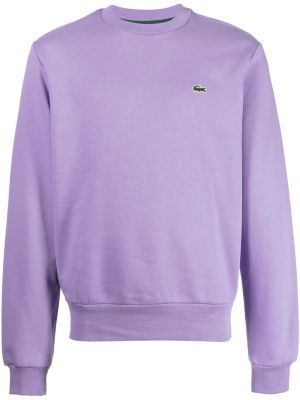 Rund hals sweatshirt Lacoste lilla