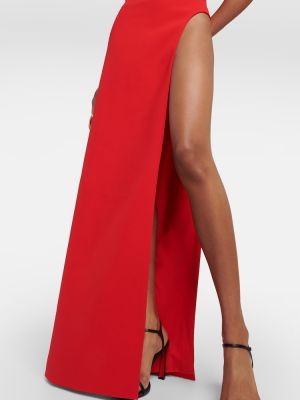 Макси рокля Mã´not червено