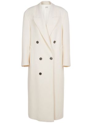 Oversized kabát Ami Paris biela