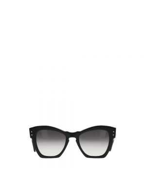 Czarne okulary przeciwsłoneczne Alberta Ferretti