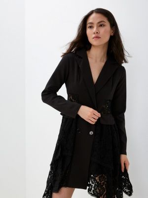 Платье-пиджак Moki черное