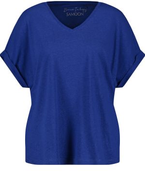 Marškinėliai Samoon mėlyna