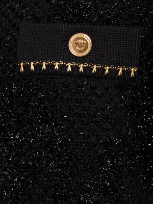 Tweed kardigán Versace