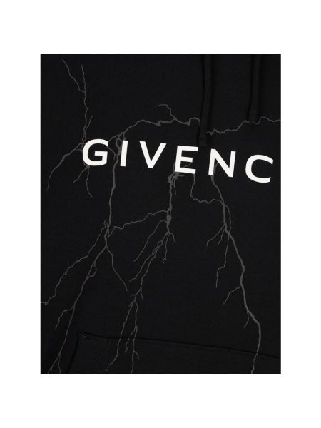 Sudadera con capucha con bolsillos Givenchy negro