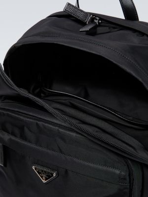 Nylonowy plecak Prada czarny