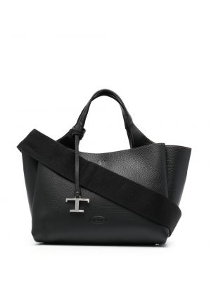 Brodert shoppingbag Tod's svart