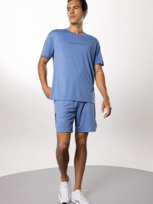 Slim fit kratke hlače Defacto modra
