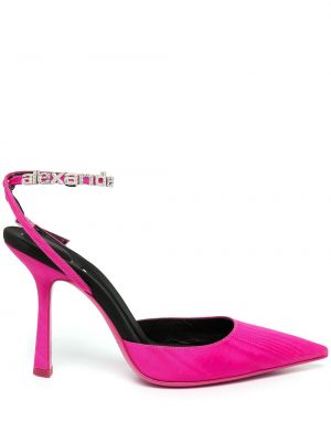 Полуотворени обувки Alexander Wang розово