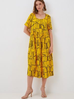 Платье Adele Fashion желтое