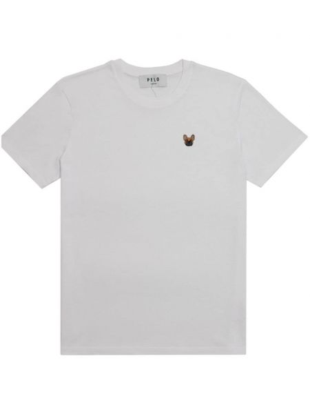 T-shirt Pelo Foundation hvid