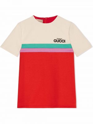 T-skjorte for jenter Gucci Kids rød