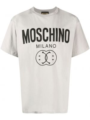 T-shirt Moschino grå