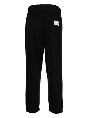 Sportovní kalhoty s výšivkou :chocoolate černé