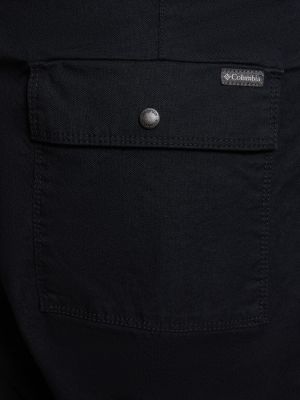 Памучни панталон Columbia черно