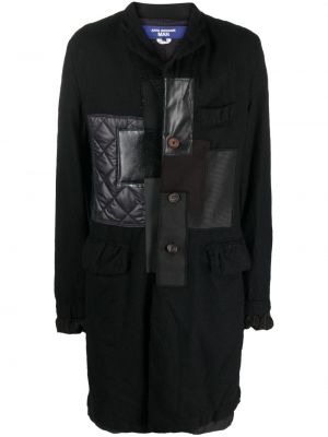 Vlnený kabát Junya Watanabe Man čierna