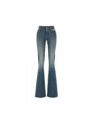 Bootcut jeans ausgestellt Alessandra Rich blau