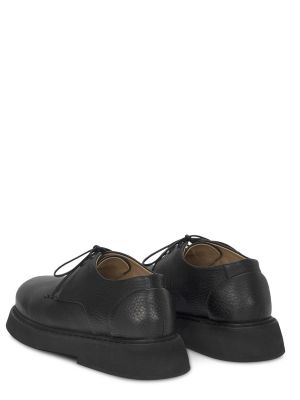 Pantofi cu șireturi din piele din dantelă Marsell negru