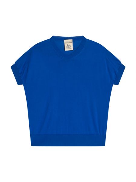 Koszulka Semicouture niebieska