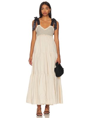 Robe longue Free People blanc