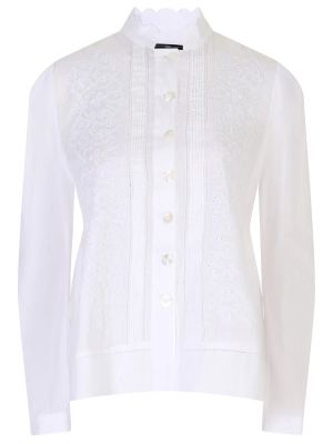 Белая блузка High