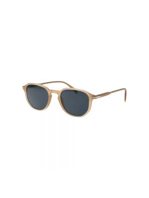 Okulary przeciwsłoneczne Eyewear By David Beckham beżowe