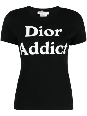 T-shirt Christian Dior schwarz