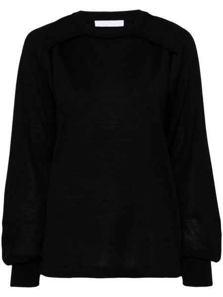 Trøje lang sweater Helmut Lang sort