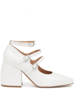 Полуотворени обувки Maison Margiela бяло