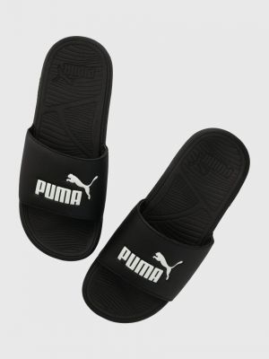 Černé pantofle Puma