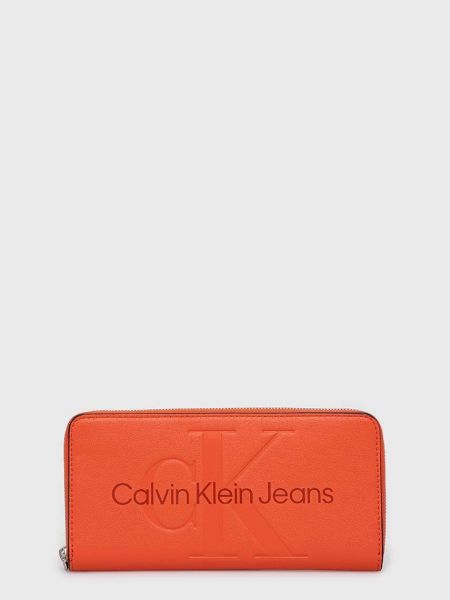 Портмоне Calvin Klein Jeans оранжево