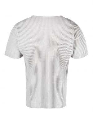 T-shirt mit plisseefalten Homme Plissé Issey Miyake grau