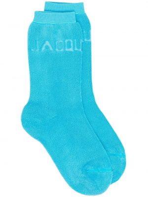 Чорапи Jacquemus синьо