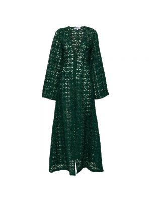 Zielona sukienka długa Andrea Iyamah