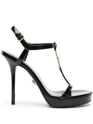 Dabīgās ādas sandales Versace