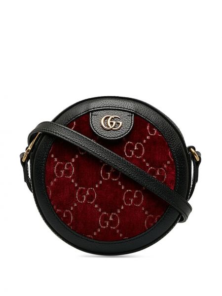 Sametová taška přes rameno Gucci Pre-owned