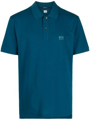 Polo krekls ar izšuvumiem C.p. Company zils
