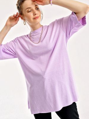 Tricou oversize Bigdart violet