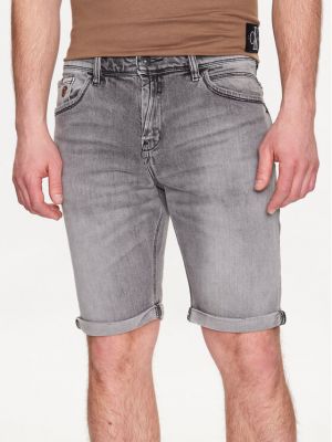 Shorts en jean Ltb gris